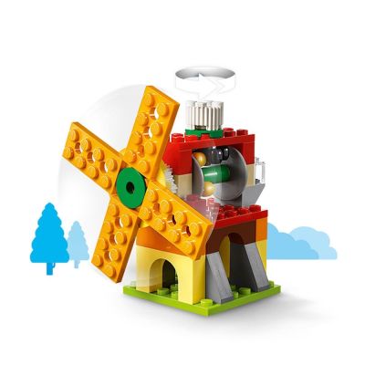 Конструктор LEGO CLASSIC Тухлички и зъбни колела 10712