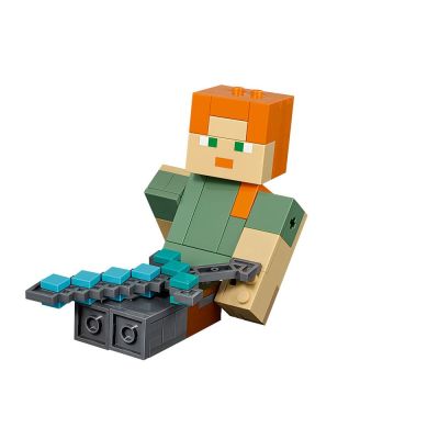 Конструктор LEGO MINECRAFT Alex BigFig с пиле 21149