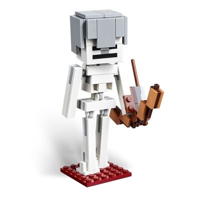 Конструктор LEGO MINECRAFT BigFig скелет с куб от магма 21150