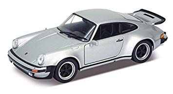 Welly Метална количка Porsche 911 Turbo 3.0 1974 1:24 сребристо