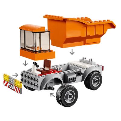 Конструктор LEGO CITY Боклукчийски камион 60220