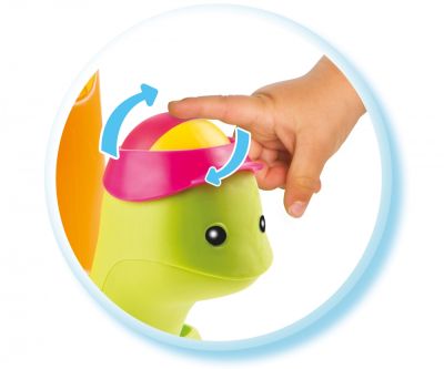 Детска играчка ролбан Костенурка с топки Smoby Cotoons 7600110414