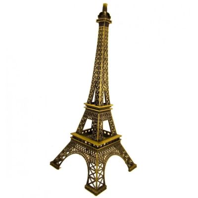 Метален сувенир Айфеловата кула в Париж 34 см