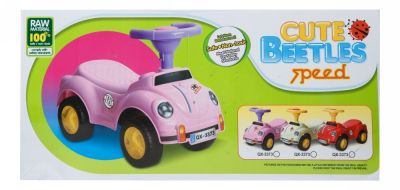 Бебешка кола за яздене и бутане Beetles
