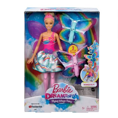 Кукла Barbie Фея с крила Dreamtopia Flying Wings Fairy Doll