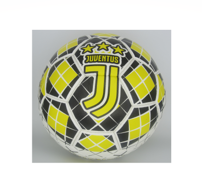 Кожена футболна топка Juventus black номер 5