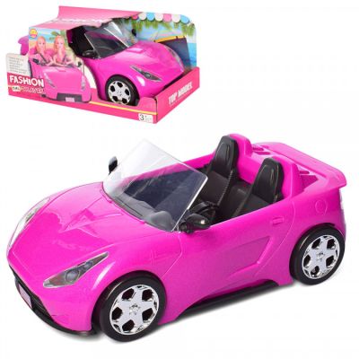 Розова кола за кукли Fashion Travel