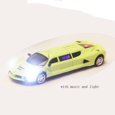Метална музикални кола лимузина Ferrari 1:32