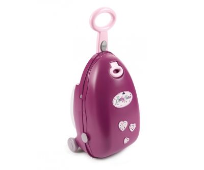 Smoby Toys Baby Nurse Provence сгъваем куфар 3 в 1 с аксесоари 