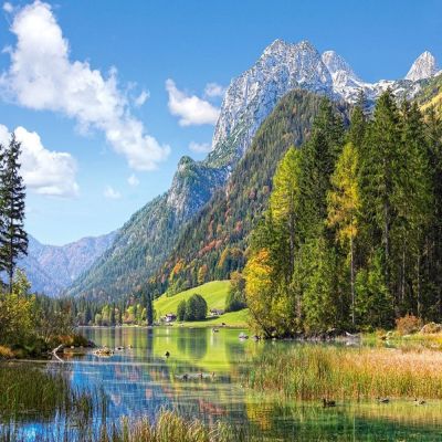 Castorland Пъзел Планински резерват в Алпите 3000 части