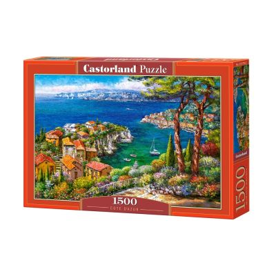 Castorland Пъзел Cote d’Azur 1500 части - 151776