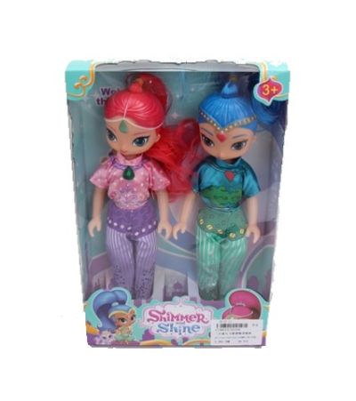 Kукла Искрица и Сияйница комплект Shimmer and Shine 2210