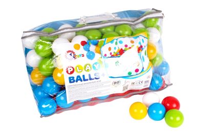 Сгъваем басейн с пластмасови топки Tehnok Toys 
