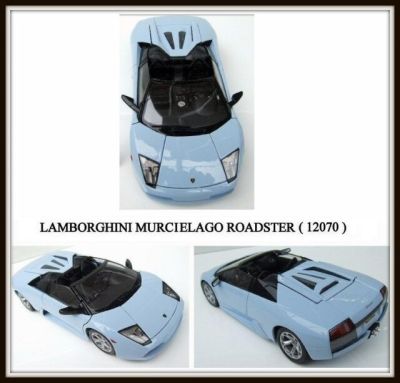 Bburago Метална количка Lamborghini Murcielago Roadster 1:18