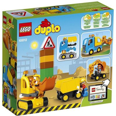 Конструктор LEGO DUPLO Камион и багер с вериги 10812