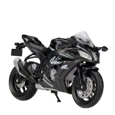 Мотор 2017 KAWASAKI NINJA ZX10RR MTR Welly мотоциклет 1:18