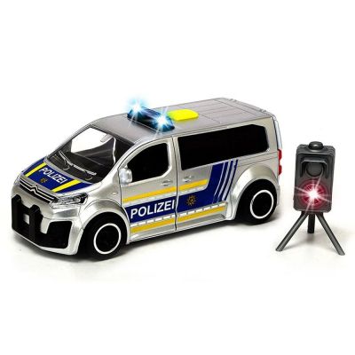 Полицейски бус с радар със звук и светлина DICKIE 203713010037