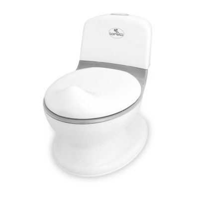 Гърне тоалетна чиния със звуци ВОДОПАД СИВО LORELLI PREMIUM 