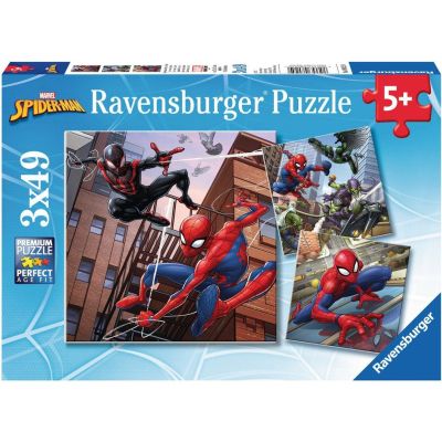Детски пъзел Ravensburger Spiderman, 3x49 08025