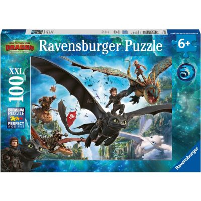 Детски пъзел Ravensburger 100 ел.10955 Тайнственият свят Dragon