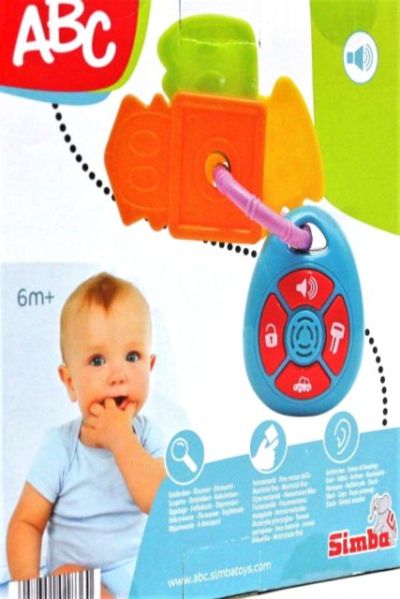 Бебешки ключове с музикално дистанционно Simba 104010000