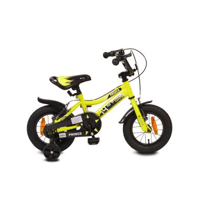 Детски велосипед със спомагателни колела 12" Byox Prince електрик