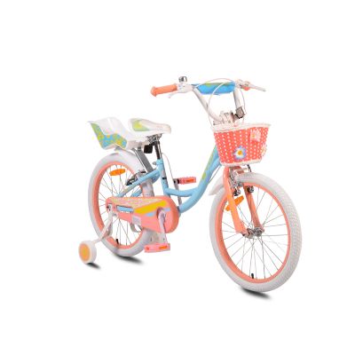 Детски велосипед BYOX със спомагателни колела 20 Fashion Girl син