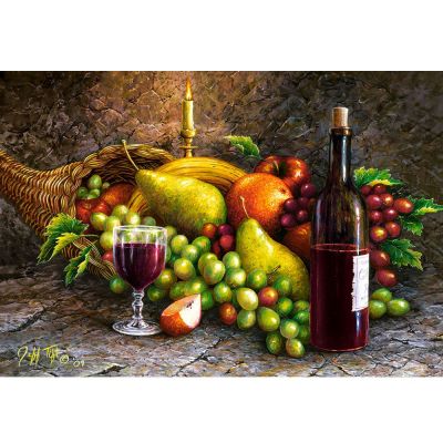 Пъзел Castorland 1000 части Плодове и вино 104604