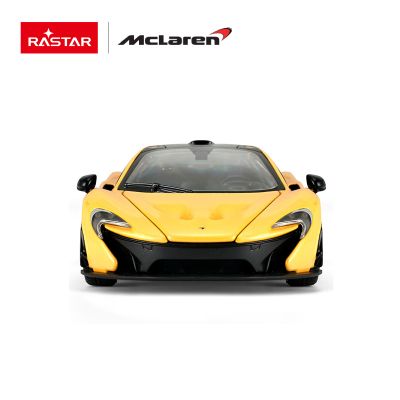 Метална кола с отварящи се врати McLaren P1 Rastar 1:24 жълт