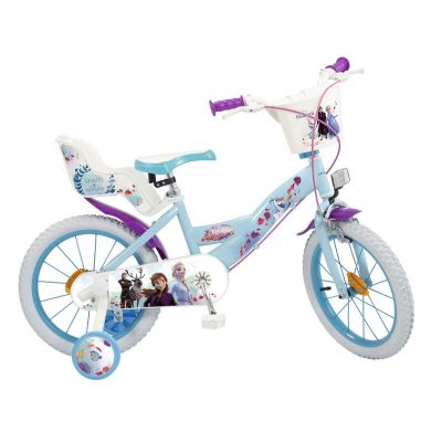 Детски велосипед с помощни колела Frozen II 696 Toimsa 16"