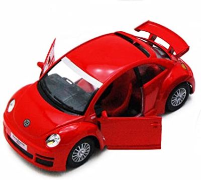 Метална количка Volkswagen New Beetle RSI - red Kinsmart 1/38