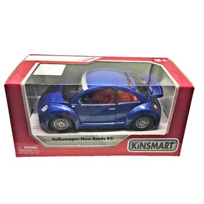 Метална количка Volkswagen New Beetle RSI - blue Kinsmart 1/38