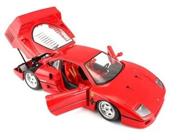 Метален автомобил Bburago Ferrari F40 - 1:24 