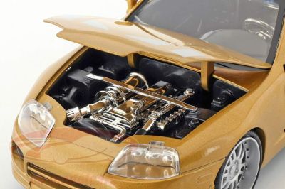 Метален автомобил Fast & Furious Slap Jack Jack Toyota Supra, 1995 1:24 Jada Toys