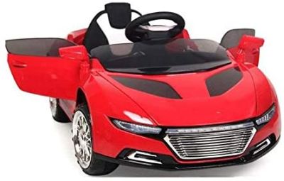 Детска акумулаторна кола с родителски контрол A228 червена