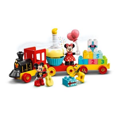 Конструктор LEGO DUPLO Disney 10941 - Влак за рождения ден на Mickey и Minnie