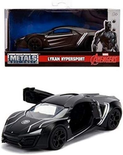 Метален автомобил Marvel Lykan Hypersport Avengers Jada Toys 1/32 - 253222004