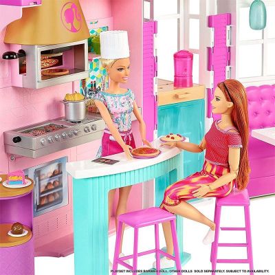 Кукла Барби Комплект кукла с ресторант Barbie HBB91 