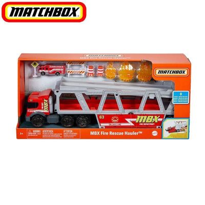 Камион Автовоз Fire Rescue Hauler Matchbox GWM23