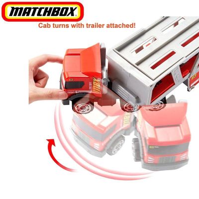 Камион Автовоз Fire Rescue Hauler Matchbox GWM23