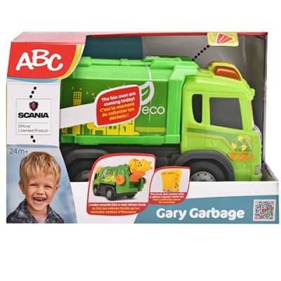 Камион за боклук със светлина и звук Dickie ABC Gary Garbage 204114004