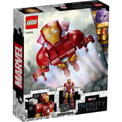 Конструктор LEGO Marvel Avengers Classic 76206 - Фигура на Железния човек