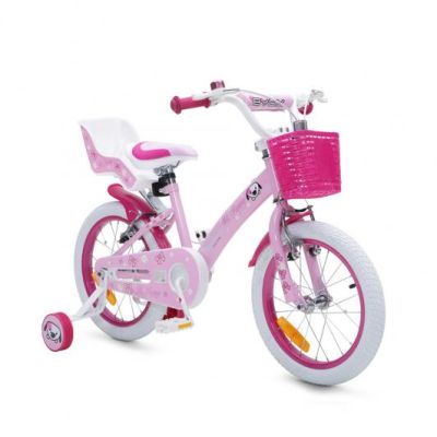 Детски велосипед с помощни колела Byox 16" Puppy