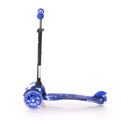 Тротинетка със светещи колела LORELLI MINI, Blue COSMOS