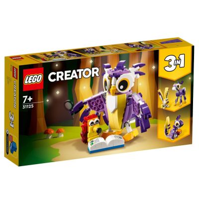 Конструктор LEGO Creator Фантастични горски създания 3 в 1 - 31125