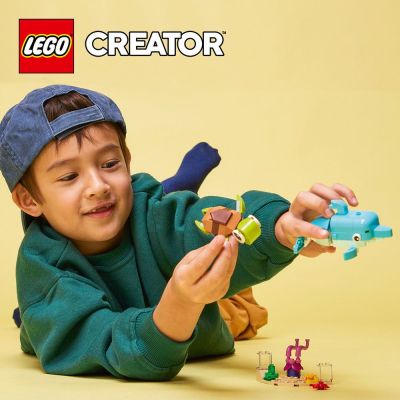 Конструктор LEGO Creator Делфин и костенурка 3 В 1 - 31128