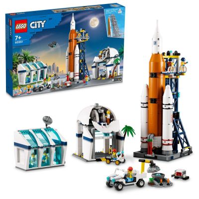 Конструктор LEGO City Център за изстрелване на ракети 60351