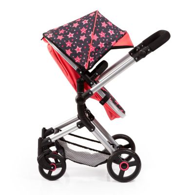 Детска количка за кукли BAYER NEO VARIO червена 18405AA