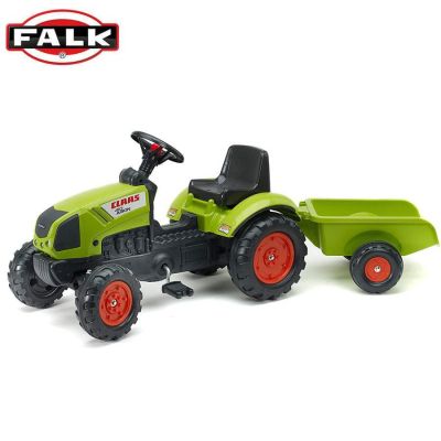 Детски трактор с и ремарке Claas FALK 2040A