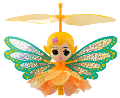 Летяща вълшебна фея Приказни крила Silverlit 84565 оранжева
